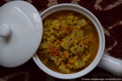 Squash with Moong Dal