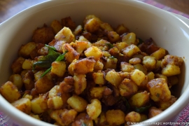 Indian style potato fry