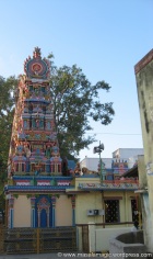 A small neighbourhood temple with its colorful exterior